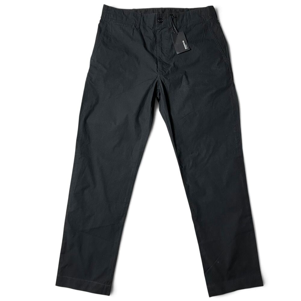 Buck Mason Parachute Poplin Carry-On Pant Mens Size 33x32 Black Cotton NWT